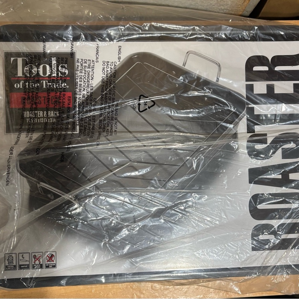 Adidas Black Roaster with Rack